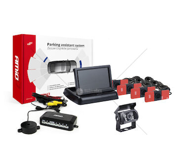 Parkovací asistent TFT02 4,3