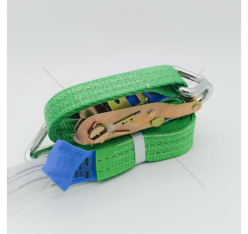 Pás upínací 2T/6m s ráčnou zelené