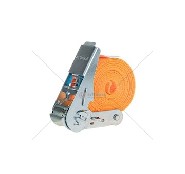 Pás upínací jednodílný, s ráčnou, 25 mm × 4 m, 800 kg - GEKO