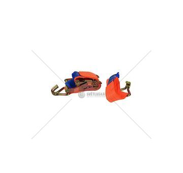 Pás upínací ráčnový s háky 2 m x 35 mm, 2 t GEKO