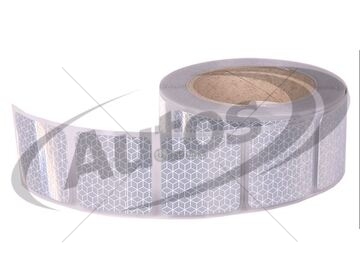 Páska reflexní bílá - čtverec na plachtu/cisternu  l+j ec104-1231 50x50mm 0170542_A