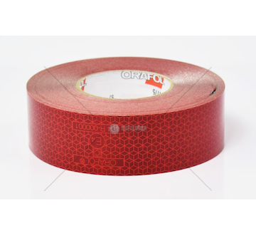 Páska reflexní červená 50MM WISTRA 392502