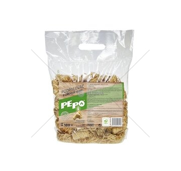 PE-PO podpalovač z dřevité vlny 100 ks