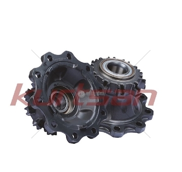 PIASTA KOLA DAF CF PRZOD KPL. Z LOZYSK.  KK.04.04