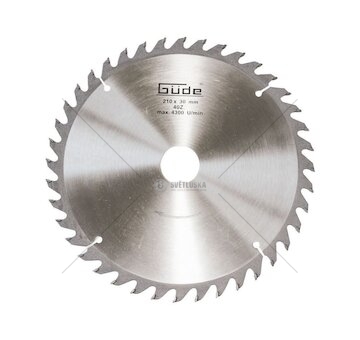 Pilový kotouč k pokosové pile 210 x 30 mm, Güde (55076)