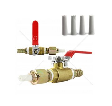 Pískovací pistole pro sifónové pískovačky s ventilem 3/8