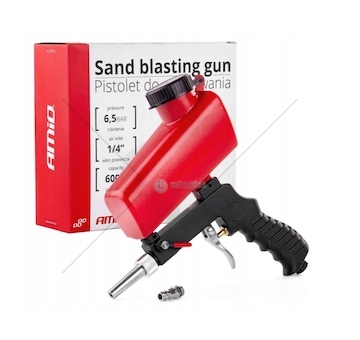 Pískovací pistole se zásobníkem AMIO