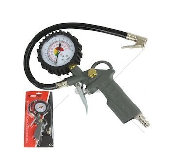 Pistole na huštění pneumatik s manometrem, 16 bar MAR-POL