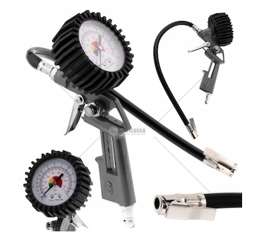 Pistole na huštění pneumatik s manometrem, 16bar MAR-POL M80700