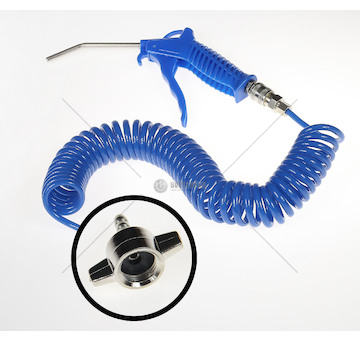 PISTOLET DO PRZEDMUCHIWANIA + WAZ SPIRAL  PGA004/I