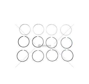 Piston Ring Kit SANTA FE 2.2 CRDI D4EB Mec-Diesel