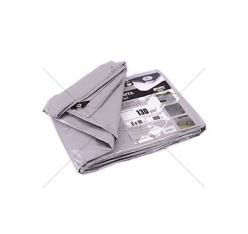 Plachta 130g ŠEDÁ 6x10m