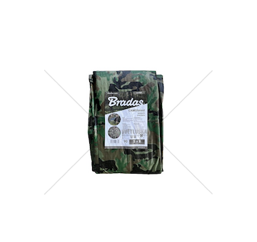 Plachta zakrývací 8x5m, 90g, maskovací CAMOforest