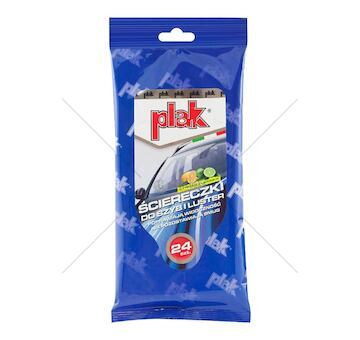 PLAK utěrky na sklo - citron s limetkou 24ks