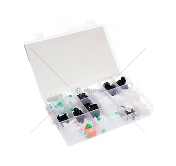 Plastové spojovací spony a příchytky sada 160 ks na Audi TAGRED