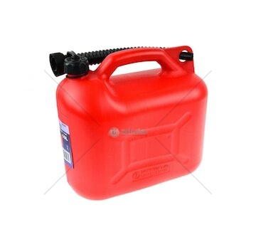 Plastový kanystr 10l s nálevkou GEKO