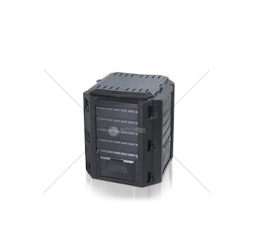 Plastový kompostér 380l COMPOGREEN, černý