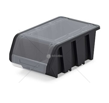 Plastový úložný box s víkem černý TRUCK PLUS KTR50F KISTENBERG