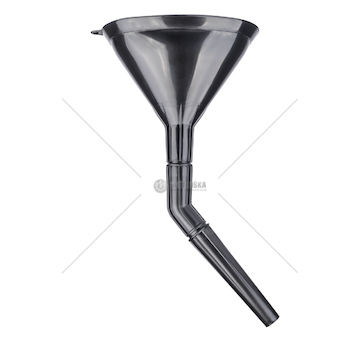 Plastový univerzální trychtýř se sítkem 3dílný eliptický 14 cm AMIO-04037