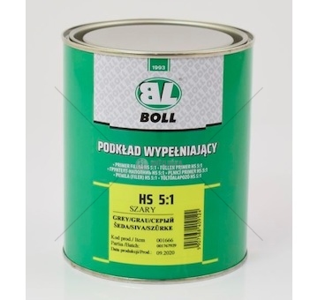 Plnící primer HS 5:1 / šedý 800ML BOLL 001666