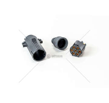 Plug, coiled cable SPINA 24N PL CONTATTI VITE JAEGER