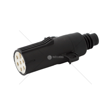 Plug, coiled cable SPINA 24S PL CONTATTI VITE JAEGER