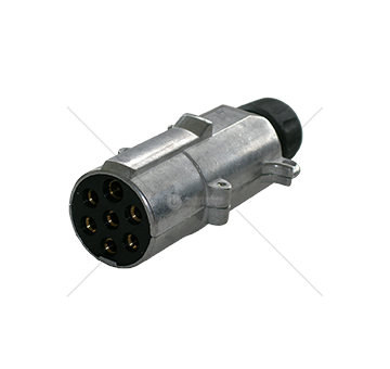 Plug, coiled cable SPINA 7P/24V ISO 1185 AL CONTA ASTON JAEGER