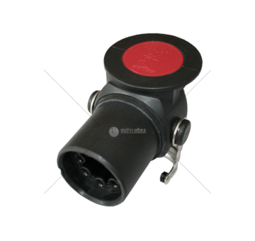 Plug, coiled cable SPINA ABS/EBS 24V ISO 7638-1 CONTATTI A JAEGER