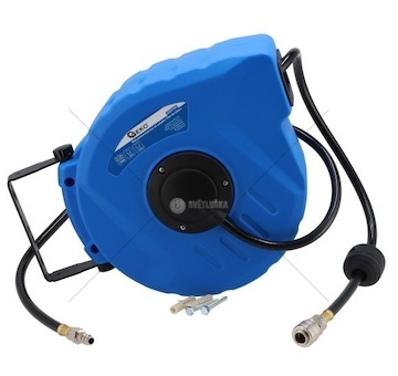 Pneumatická hadice 10m Ø8mm s navíjecím bubnem GEKO G0319