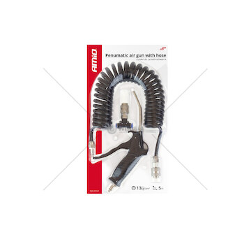 Pneumatická hadice s pistolí a koncovky 13ATM