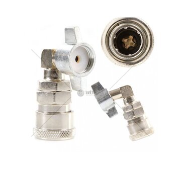 Pneumatická rychlospojka 90° se závitem - MAR-POL