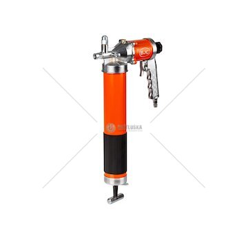 Pneumatický mazací lis 600 ml, jednoruční, otočná hlava 360° - BJC