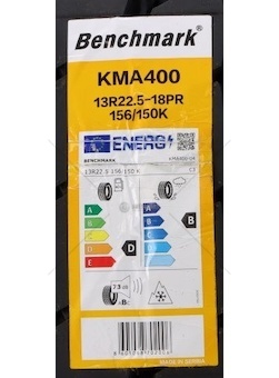 Pneumatika 13 R22,5 Benchmark KMA400 přední 13 R22,5 KMA400