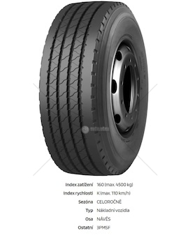 Pneumatika nákladní 385/55 r22,5