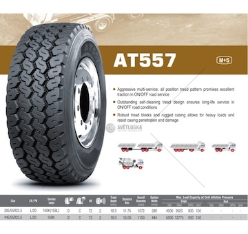 Pneumatika stavební 385/65 r22,5
