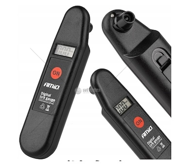 Pneuměřič 10 bar digitální, 3-150 PSI