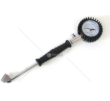 Pneuměřič TIR na tyčce 15 BAR kovový pro nákladní vozy