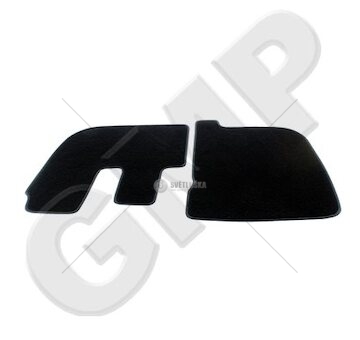 Podlahové koberce DAF LF45, LF55, 2002r, černé, kpl. 2 ks