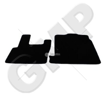 Podlahové koberce DAF XF95, XF105, 1997r, černé, kpl. 2 ks