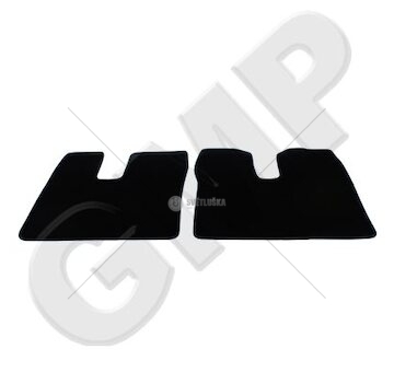 Podlahové koberce MAN TGM 2000-2005, černé, kompl. 2ks
