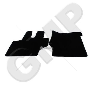 Podlahové koberce MB 814 1983-1998r, černé,kompl. 2ks