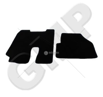 Podlahové koberce MB ACTROS MP2 2003-2008r, černé, kompl. 2 ks