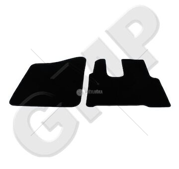 Podlahové koberce MB ACTROS MP4 - úzká kabina, 2012, černé, kompl. 2ks