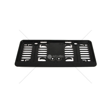 Podložka pod SPZ malá ČERNÁ