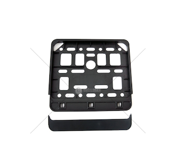 Podložka pod SPZ - skuter, motorower čierna