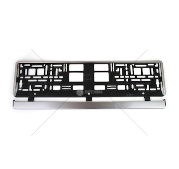 Podložka pod SPZ - stříbrná