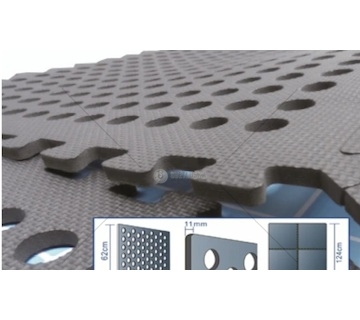 Podložka protiskluzová PUZZLE oboustranná 60x60cm balení 6ks