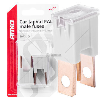 Pojistka JAPVAL PAL O samec 120A AMIO-03404