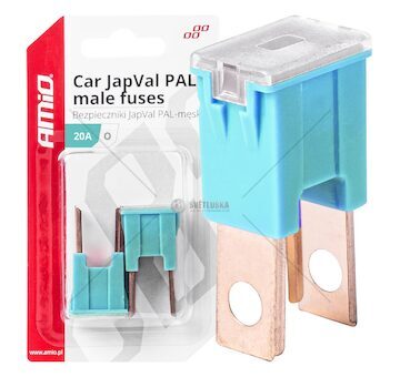 Pojistka JAPVAL PAL O samec 20A AMIO-03396