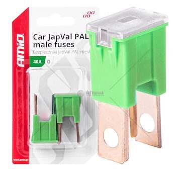 Pojistka JAPVAL PAL O samec 40A AMIO-03398